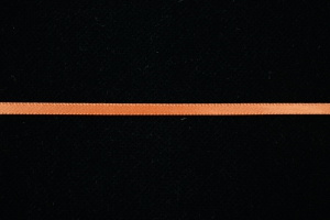 Double Faced Satin Ribbon , Orange 1/8 Inch x 50 Yards (1 Spool) SALE ITEM